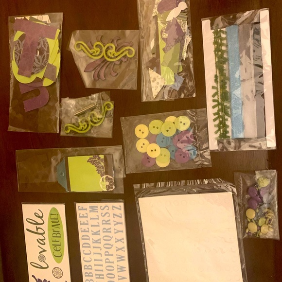 12x12 & 11x8&1/2 heavy weight crafting paper kit. - Picture 6 of 8